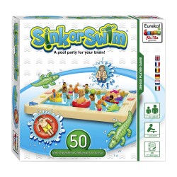 Joc logic Eureka "Sink or Swim" pentru jucatori de la 7 la 99 de ani